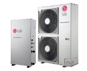 Tepelné čerpadlo LG Prysk vysokoteplotní